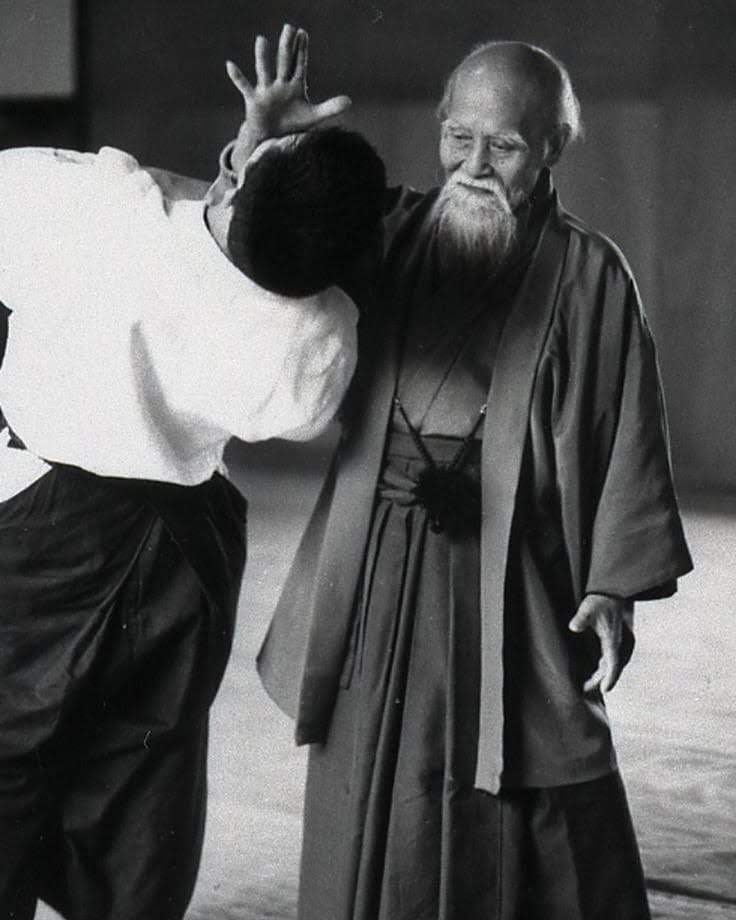 Photo de maitre Ueshiba