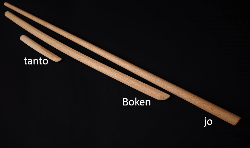 Photo d'armes d'entrainement